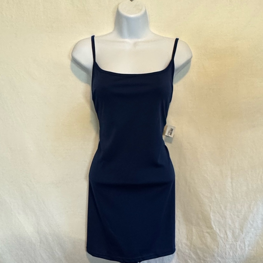 A-180 French Curve‎ NWT Blue Sleeveless Tank Top Size XL